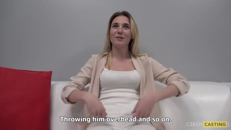 European Blonde Nikola – Naughty Casting