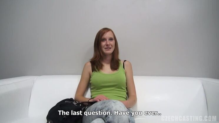 European Redhead Jarka - Naughty Casting