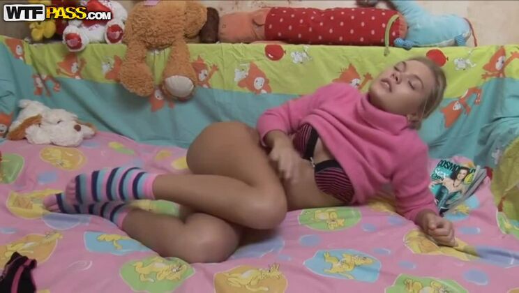 Kathleen Pitts rides cock with Ben-Wa balls in