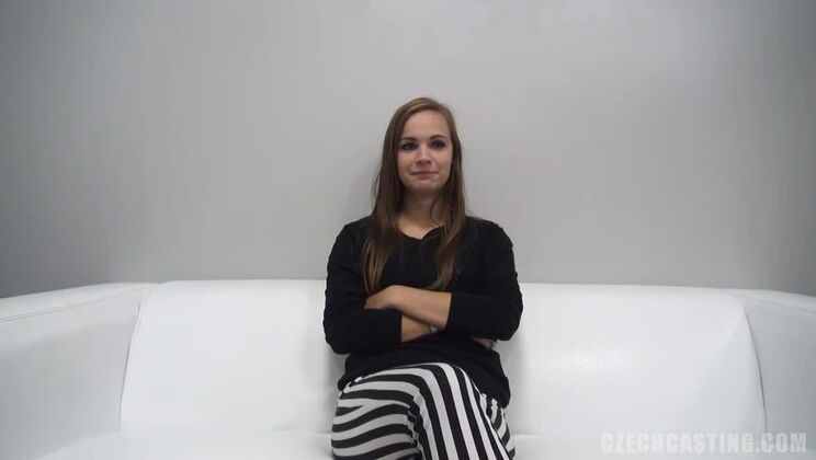 European Brunette Martina Gets Naughty