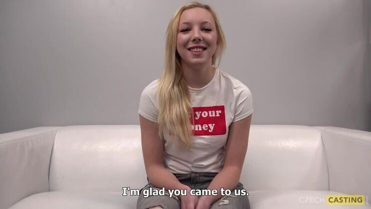 Czech Teen Blonde Small Tits