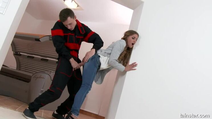 Redhead Babe Silvia Dellai Gets Down