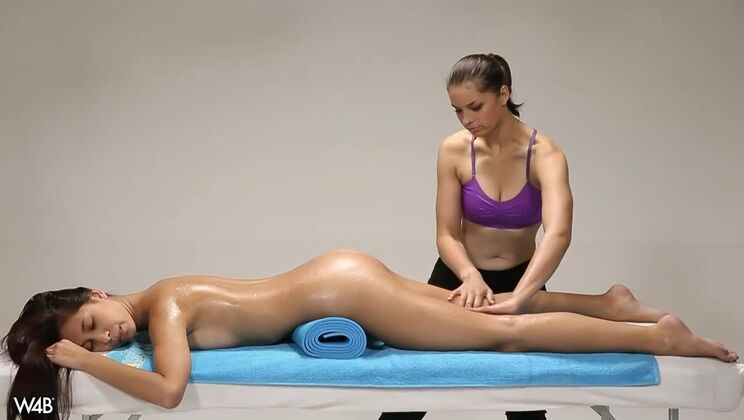 Brunette Babe Paula Shy Melts Under Touch