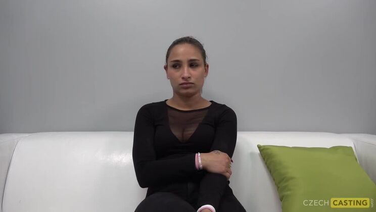 Hot Czech Brunette Anna’s Casting Video
