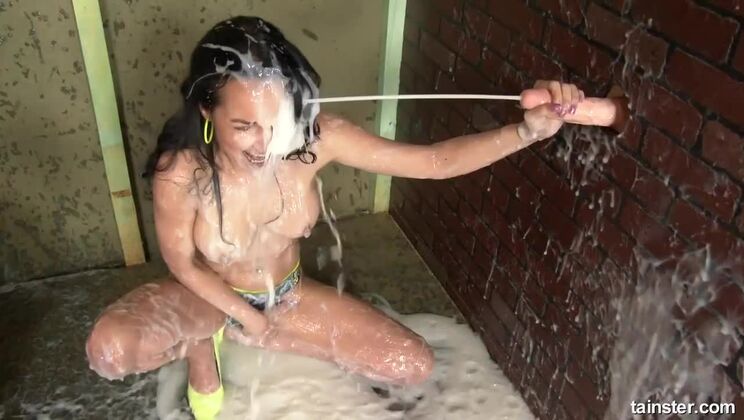 Francys Belle Solo Party With Fetish Toys And Creamy Delight