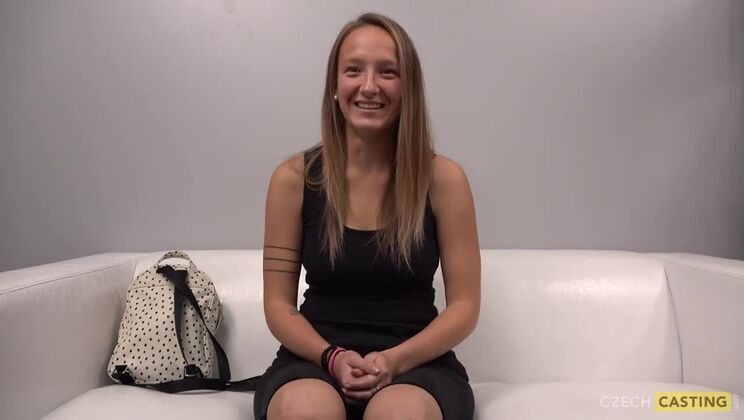 Adina Czech Blonde Casting Video
