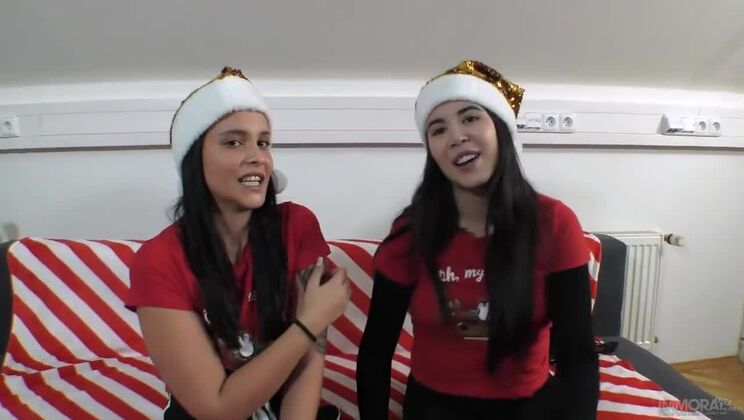 [ImmoralLive] - POV Fucking: Jennifer Mendez's Stepdaughter and Matt Bird on Christmas - Matt Bird - Jennifer Mendez