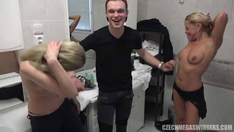 Group Sex with Big Cocks: Czech Style