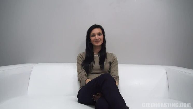 Classy Czech Brunette Dana Casting