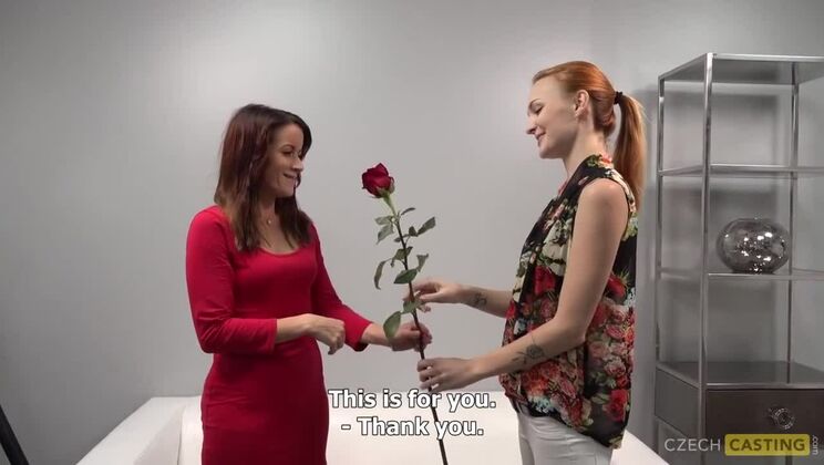 Brunette Czech Lucka in Hot Anal