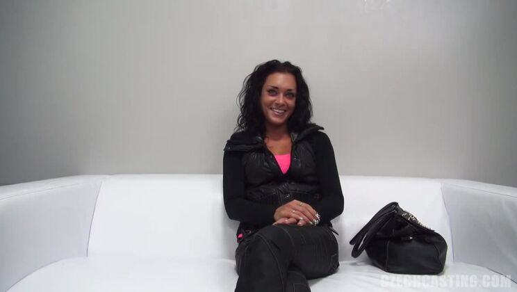 Sexy Brunette Linda - Czech Casting Porn