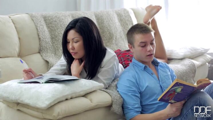 Russian Teen Veiki in a Skirt