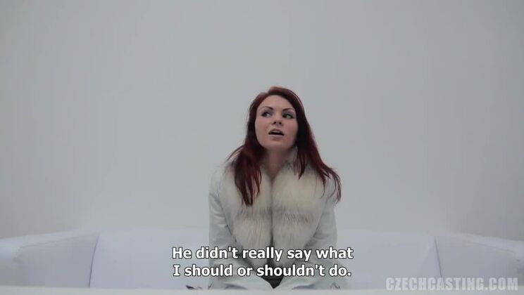 Martina 2517 - Hot Czech Redhead Amateur Solo Casting