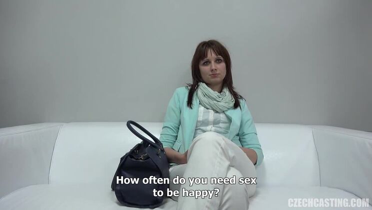 Adorable Tereza - Czech Brunette Casting Video