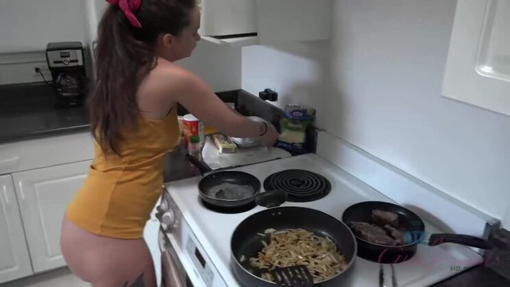 Small Titted Gia Paige in Fetish Striptease