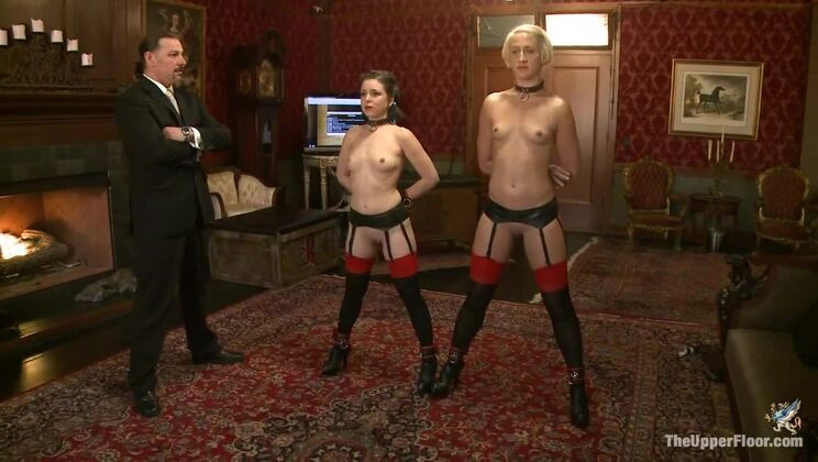 [TheUpperFloor] - Brutal Maledom Threesome - Rough Fuck & Submission - Maestro Stefanos - Juliette March - Dylan Ryan