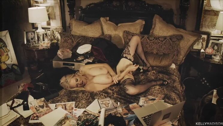 Kelly Madison's Big Tit Halloween Solo