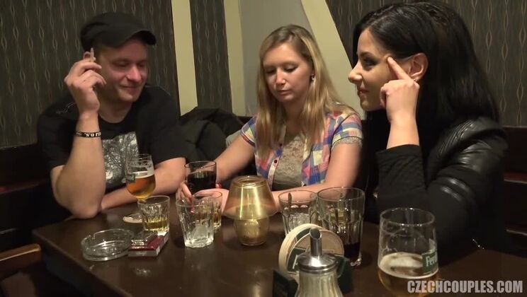 Czech Couple's Big Tit Surprise