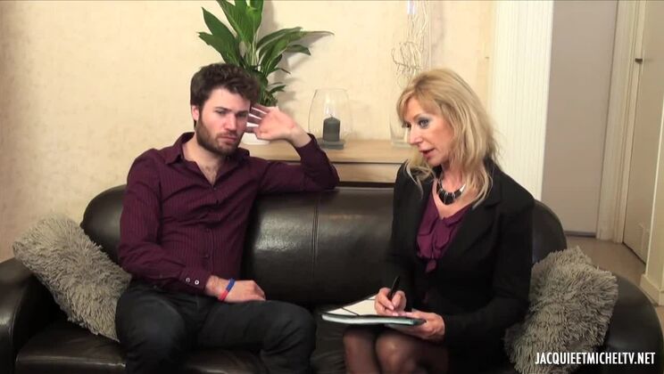 Doryann and Blonde Marina Get Intimate