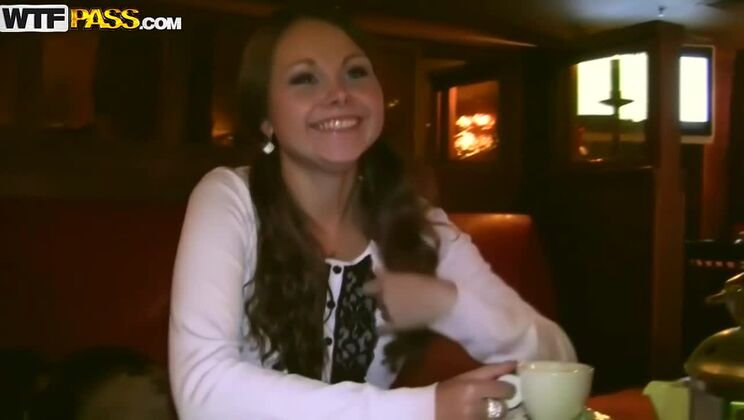 Russian 18 Year Old in Hot Striptease Threesome