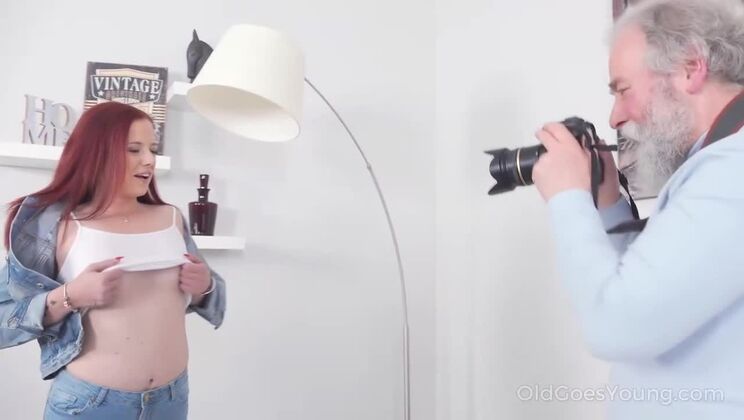 Brunette Teen Seduces with Older Woman Tiffani Love