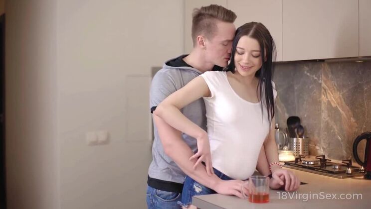 Deepthroat and Facial for Brunette Emily Bender