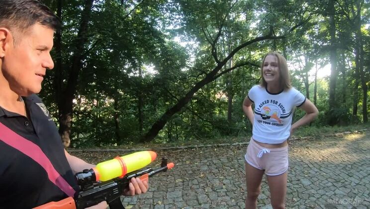 Alexis Sucks and Gets a Cum Facial