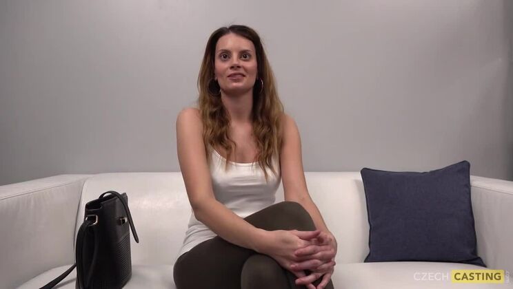 Czech Casting with Incredible Brunette Anna