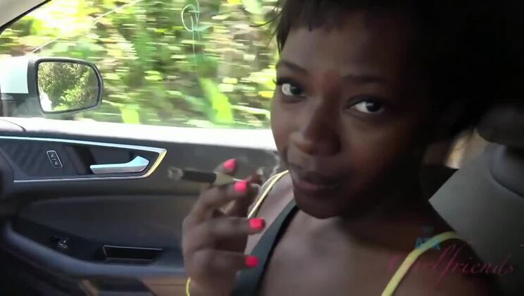 Noemie Bilas loves interracial outdoor sex