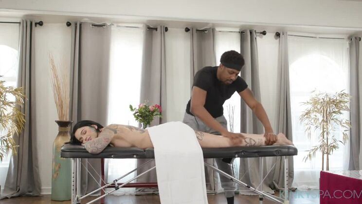 Tattooed Leigh Raven Gets Destroyed By BBC