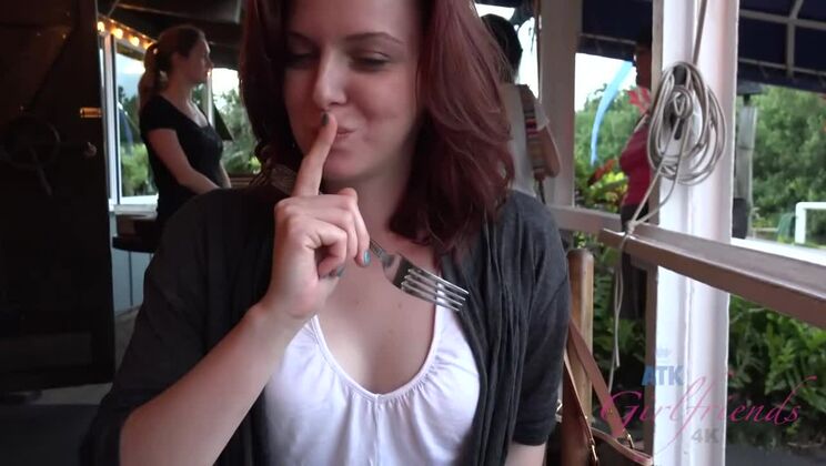 Redhead Emma Gets Her Fingering Fix