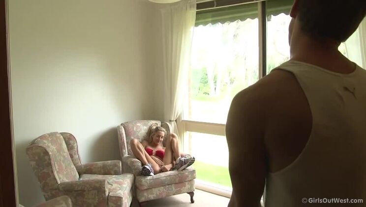 Blonde Amber's Body Heat with Josh