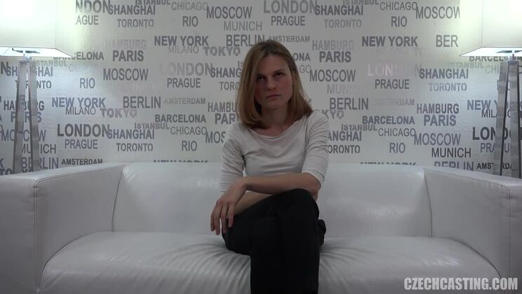 European Blonde Tereza Gets Seduced