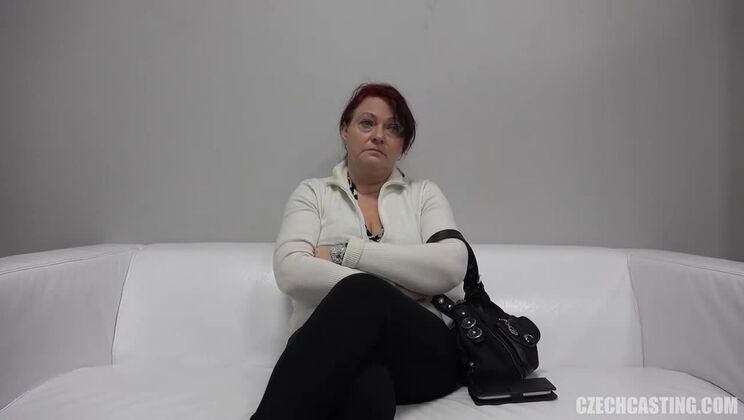 Redhead Monika Casting Big Tits