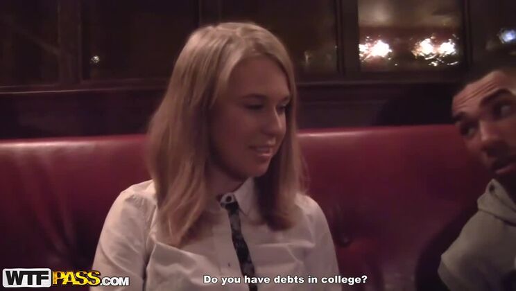 Marika, the Shy Blonde, Gets Fucked by Ilya and Eric