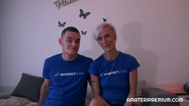 Espoir, the Czech MILF, with Boyfriend