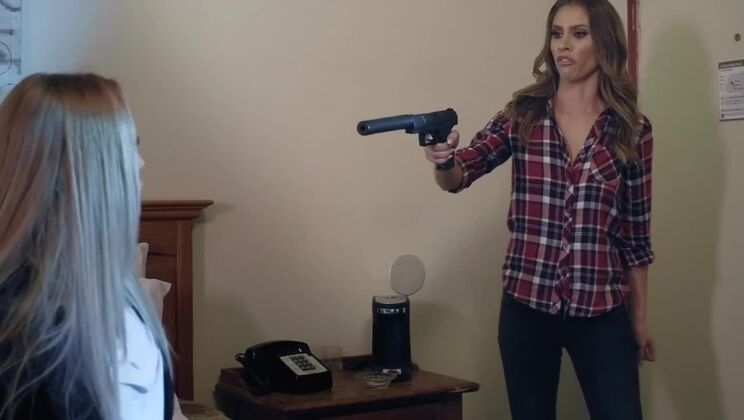 Lesbian Fun with Elena Koshka and Molly Stewart - Stockings and More