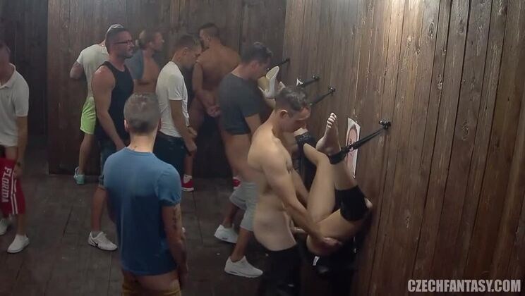 Blonde with Huge Tits and Czech Accent