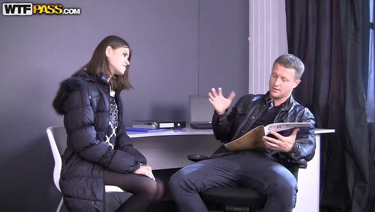 [MeetSuckandFuck] - Anna Taylor - Job Interview Turns into Fucking - Anna Taylor