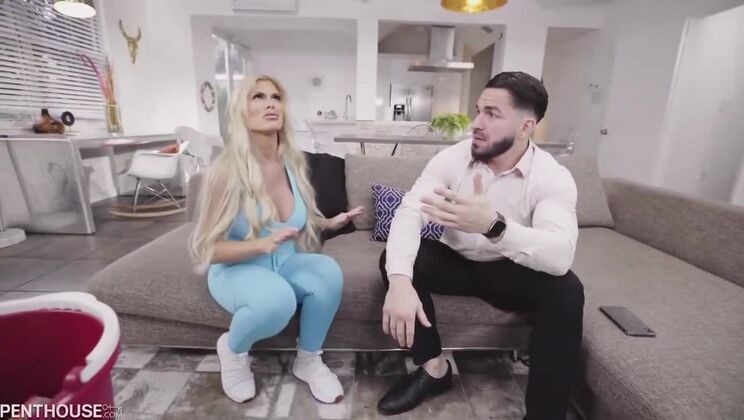 Akashova's Big Boobs Maid Job