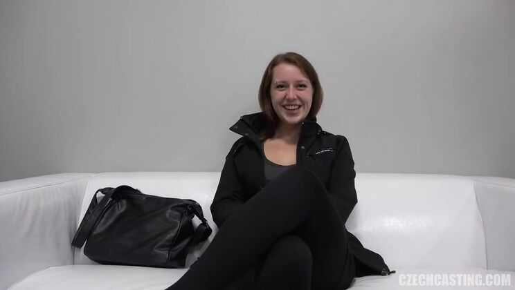 Czech Redhead Lucie's Sexy Casting