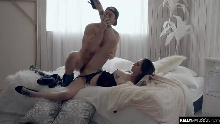 Tattooed Kelly Madison and Rocky Emerson Get Down