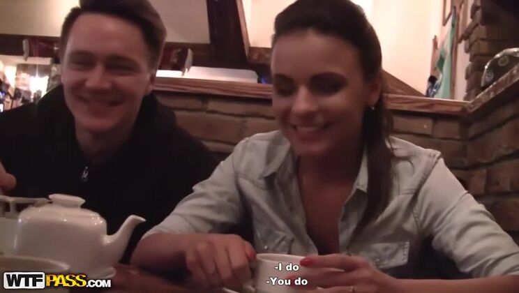 Exciting Pickup with Silvia Jons, a Big Titted Brunette