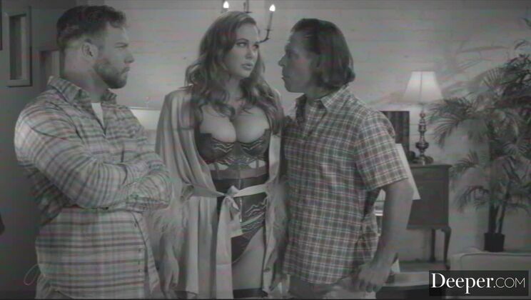 [Deeper] - Lingerie Lovers Unite - Foursome Fun - Violet Myers - Seth Gamble - Maitland Ward - Anton Harden