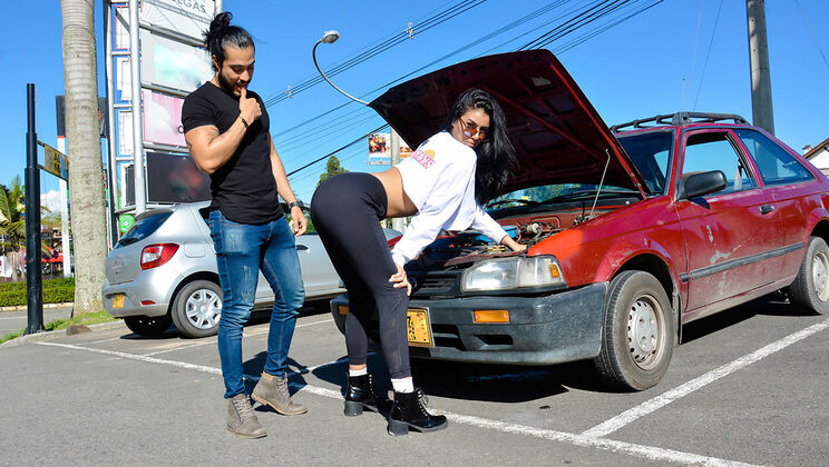 Lustful Pink Lingerie with Young Cassandra