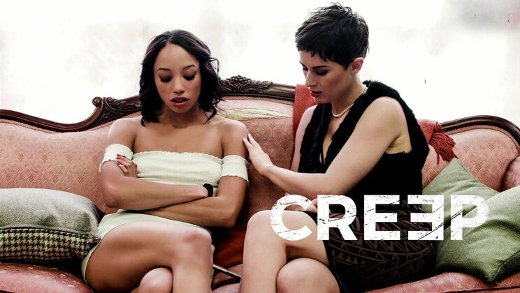 [PureTaboo] - Brunette and Ebony Lesbians Enjoy Pussy Licking - Olive Glass - Alexis Tae