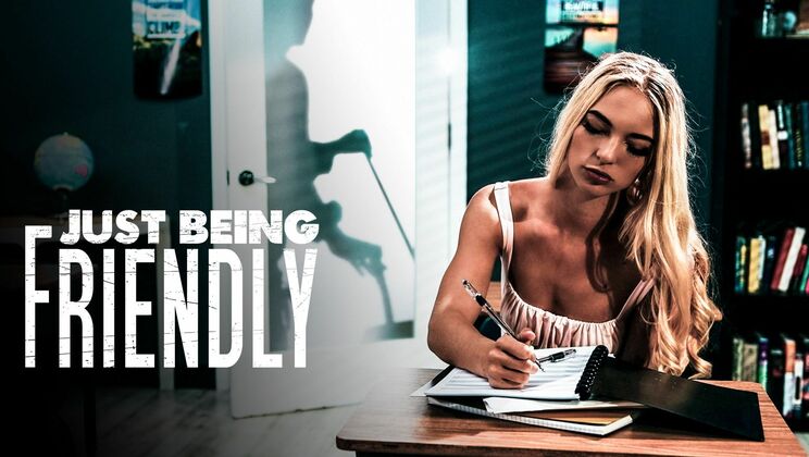  Being Friendly with Blonde Teen 