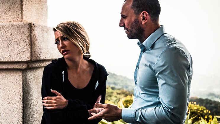 Fender Bender Sex with Blonde Teen and Older Guy