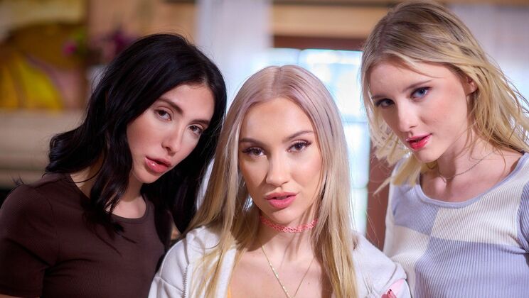 [WebYoung] - Blonde, Brunette, and a Teen Threesome - Jane Wilde - Melody Marks - Jazmin Luv