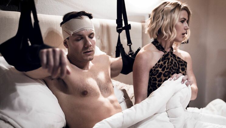 [PureTaboo] - Hot Stepmom Kit Mercer Licks Pussy And Jerks Cock - Codey Steele - Kit Mercer